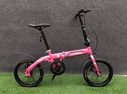 SHIN Bike SHIN City Bike Unisex Adults Folding Mini Bicycles Lightweight For Men Women Ladies Teens Classic Commuter With Adjustable Handlebar & Seat, aluminum Alloy Frame, single-speed - 16 Inch Wheels A /