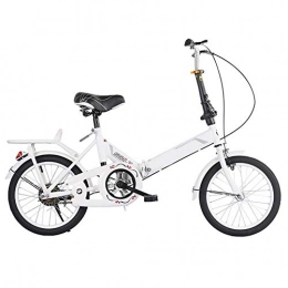 SYCHONG Bike SYCHONG Folding Bicycle 16 Inch Male And Female for Adults Ultralight Children Portable Small Road Bike, C