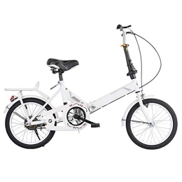 SYCHONG  SYCHONG Folding Bicycle 20 Inch Male And Female for Adults Ultralight Children Portable Small Road Bike, C