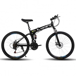Tbagem-Yjr Folding Bike Tbagem-Yjr 26 Inch Wheel Mountain Bike For Adults - Sports Leisure Dual Disc Brakes Mens MTB (Size : 21 Speed)