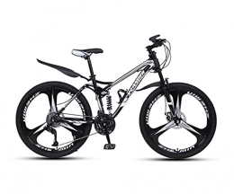 Tbagem-Yjr Bike Tbagem-Yjr Folding Mountain Bike 26 Inch 21 / 24 / 27 / 30 Variable Speed Dual Disc Brake Bicycle Mountain Bicycle 3 Knife Wheels Outroad Bicycles Color:A-C (Color : C, Size : 21speed)
