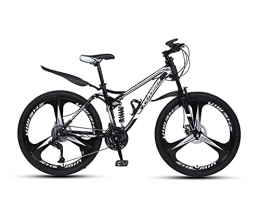 Tbagem-Yjr Folding Bike Tbagem-Yjr Folding Mountain Bikes 26-inch Disc Brake Foldable Bike 21 / 24 / 27 / 30 Speed Adult Folding Mountain Bicycle 3 Knife Wheels For Men Women (Color : C, Size : 24speed)