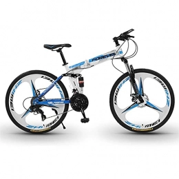 Tbagem-Yjr Folding Bike Tbagem-Yjr Mountain Bikes 24 Inches Folding Bicycle Portable Variable 24 Speed Bicycle Adult Student City Commuter Freestyle Bicycle Color: A-D (Color : C, Speed : 21speed)