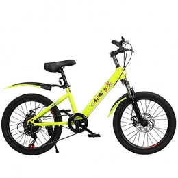 TBAN Bike TBAN 21-Speed, Variable-Speed Mountain Bike, 20-Inch, 22-Inch, Student Bicycle, Children's Bicycle, Double Disc Brake, A, 20