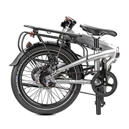 tern Folding Bike Tern Men's Verge S8i 20" Folding Bike, Grey, One Size