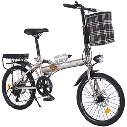 TYXTYX Bike TYXTYX Folding Bike, 20” Foldable Bicycle, Lightweight Adjustable Mini Compact Bicycle Bike Suitable for Students, Adult
