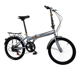 TYXTYX Bike TYXTYX Folding Bike for Adults Men and Women 5 Speed Lightweight Mini Folding Bike, aluminum alloy Full Suspension Frame Bicycles with Disc Brakes, 2020 New Road Bikes for Adult
