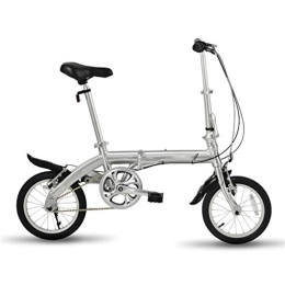 TYXTYX Bike TYXTYX Folding Bike Lightweight Aluminum Frame, 14-inch Wheels Outdoor Bicycle, Mini Bicycle Compact Bikes Adults Men, Women Students, Office Workers
