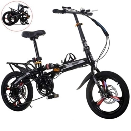 TYXTYX Folding Bike TYXTYX Folding Bike, Lightweight high carbon steel Frame; 7-Speed Gears; 20” Foldable Bicycle for Adults City Mini Compact Bike Bicycle Urban Commuters