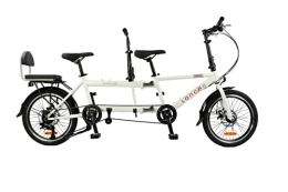 Generic Folding Bike Ultra Lightweight Carbon Portable Folding 20in Six Speed Tandem Bicycle NEW