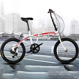 Unknow Bike unknow YYHEN Variable Speed Mountain Bike Folding Bicycle Single Speed 7 Speed Male And Female Student Car Integrated Wheel Mountain Bike