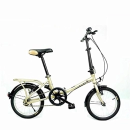 WEHOLY Folding Bike WEHOLY Bicycle Travel 16 inch portable folding bicycle child adult men and women students lightweight folding bicycle leisure bicycle