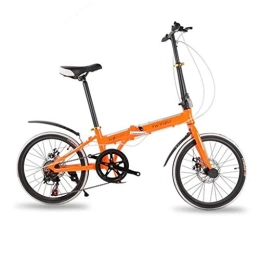 WEHOLY Folding Bike WEHOLY Bicycle Travel 20 inch 16 inch aluminum alloy folding car 7 speed disc brake folding bicycle youth bicycle sports bicycle leisure bicycle