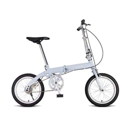 WEHOLY Folding Bike WEHOLY Bicycle Travel Folding Bicycle Adult Young Men And Women Ultra Light Portable 16 Inch Small Bicycle
