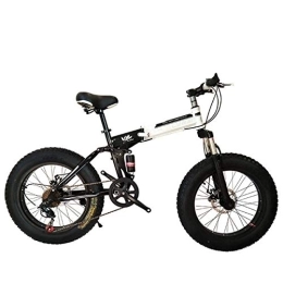 WEHOLY Bike WEHOLY Folding Mountain Bike, 26 Inch Folding Bicycle with Super Lightweight Steel Frame, Dual Suspension Folding Bike 27 Speed Gear, Black, 27Speed