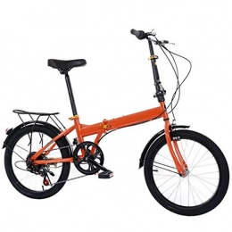 WSDSX Folding Bike WSDSX Children Bicycles 3 to 5 Year Olds, 20 Inch Mountain Bike, High Carbon Steel Folding Outroad Bicycles, Double Disc Brake Bicycles, Foldable Frame, for Adult Mountain Bike