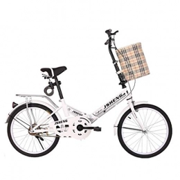 Xiaoping Folding Bike Xiaoping Small work portable adult ladies folding bicycle multi-functional student bicycle girls walking bicycle (Color : 1)