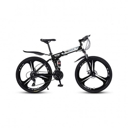 XINGXINGNS Folding Bike XINGXINGNS 26'' Folding Bike, Carbon steel Frame 21 Speed Double Shock Absorption Soft Tail Great for City Riding and Commuting, Freestyle Bike for Boys and Girls