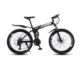 XINGXINGNS Bike XINGXINGNS 26" Folding Bike Carbon steel Frame with Anti-Skid and Wear-Resistant Tire Dual Disc Brake Great for City Riding and Commuting, Freestyle Bike for Boys and Girls