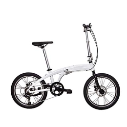 Y-PLAND Folding Bike Y-PLAND Folding Bike for Ladies and Men, 20 Inch Foldable Bicycle, Folding Bike for Adults Suitable for Men Women Maximum Load 110Kg.-Gray_20 inches