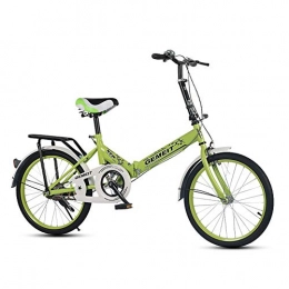 YANXIH Folding Bike YANXIH Foldable Men And Women Folding Bike-16 / 20 Inch Children Adult Men And Women Portable Commuter Shift Bicycle Gift Car Activity Car (Color : T6, Size : 16'')