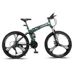 YB&GQ Folding Bike YB&GQ 26in Outroad Bicycles, Folding Speed Mountain Bike, Full Suspension Adult MTB Alloy City Bicycle Bike For Adults Men And Women
