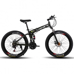 YOUSR Bike YOUSR Commuter City Hardtail Bike Mens MTB 26 Inch, 27 Speed Dual Suspension Mountain Bicycle Black