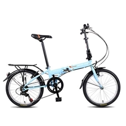 YQ&TL  YQ&TL 20 Inch 21Speed Folding Bikes with disc Brake for Men Women Full MTB Fitness Outdoor Leisure Cycling City Bike City Bike Bike for Adults C