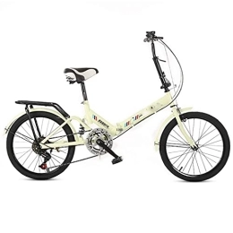 YUEXIN Folding Bike YUEXIN Folding Bicycle 20-inch Foldable mountain bike variable speed adult shock-absorbing bicycle, Folding Bike for Men And Women Folding Speed Bicycle Damping Bicycle outdoor cycling