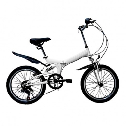 YUN&BO Bike YUN&BO Folding Bicycles 20 Inch, Mountain Bike Men And Women Snow Bicycles with Shock Absorption, Shifting Student Cycling for Travel Work Out