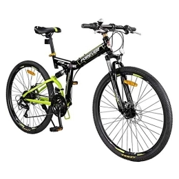 YZJL Bike Mountain Bike Variable Speed Men Off-road Folding Double Shock Absorption Soft Tail Adult Student Bicycle