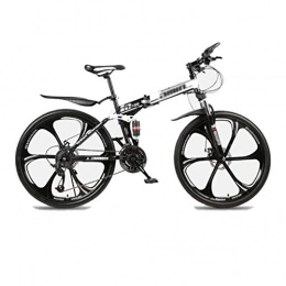 ZDZXC Bike ZDZXC Folding Bike Outroad Mountain Bike 21 Speed 26 Inch Eight Seconds Fast Folding can be Put Into the Trunk Variable Speed Male and Female Student