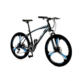 ZHANGYN Bike ZHANGYN 27-speed Gearbox, 67-inch Body, Dual Shock Absorbers, Folding Bikes, Dual Disc Brakes, Three-wheeled Mountain Bikes For Recreational Bikes, Suitable For Travel And Easy To Carry, Blue