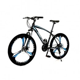 ZHANGYN Folding Bike ZHANGYN Three-wheel Folding Bicycle For Driving, 25-inch Big Tires, 27-speed Gearbox, Suitable For Everyone To Use, Convenient And Portable, Blue