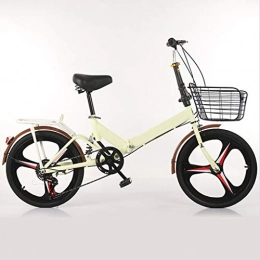 ZHEDYI Folding Bike ZHEDYI 16in / 20in Single Speed Mountain Bike Folding Bike, Womens Bike，Mens Bicycle， Hybrid Bike City Bike, Aluminum Easy to Fold ，Bicycle Seats for Comfort (Color : C, Size : 16 in)