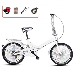 ZHEDYI Folding Bike ZHEDYI Bicycles For Men ，bikes For Women Folding Bike, Ultra-light Portable Variable Speed 20 Inch Adult Bicycle, Student Small Wheeled Boys Bike，bicycle Seats For Comfort (Color : B1, Size : 20in)
