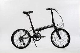 ZiZZO Folding Bike ZiZZO Urbano 24lb Lightest Aluminum Frame Genuine Shimano 8-Speed 20-Inch Folding Bike (Space Gray)