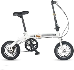 ZLYJ Folding Bike ZLYJ 12 Inch Folding Bicycle, Folding Bicycle City Bike, Comfortable Portable Compact Lightweight With Suspension for Students And Urban Commuters B, 12inch