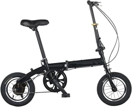ZLYJ Folding Bike ZLYJ 14 Inch Adult Folding Bike, Foldable City Bicycle Variable Speed Mobile Portable Lightweight Folding Bike for Students and Urban Commuters A, 14inch