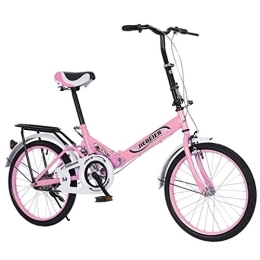 ZSMLB Folding Bike ZSMLB Adult Road Bikes Mountain BikesFolding 20in Adult Students Ultra-Light Portable for Women Adult Student, Lightweight Aluminum Frame Foldable Adult Bicycle for Outdoor Sports