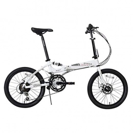 ZTIANR Folding Bike ZTIANR Folding Bicycle, Suspension 20 Inch 12 Speed Folding Bike Aluminum Alloy Adult Bike Male And Female Student Bicycle Ity Commuter Bicycle