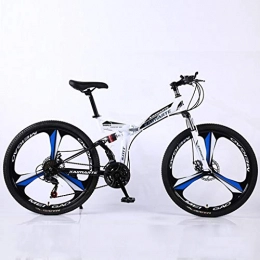 ZXCVB Bike zxcvb Mountain Bike Bicycle Adult Student Outdoors Sport Cycling 26 Inch Road Folding Bikes Exercise 21 / 24 / 27-Speed for Men and Women Folding Outroad Bicycles5 colors