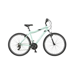 Coyote  Coyote URBAN Women's Front Suspension Hybrid Bike With 700C Wheels 15-Inch Frame, 18-Speed Shimano Gearing & Shimano EZ Fire Shifters, V-Brake, Mint Green