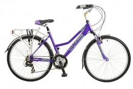 Falcon Hybrid Bike Falcon Women's Voyager Hybrid Bike-Purple, 12 Years