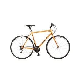Insync Bike Insync Men's Serpens 18 Speed Hybrid Bike, 22-Inch Size, Orange
