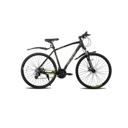 KOOKYY Bicycle Hybrid Bicycle Aluminum 24 Speeds with Lock-Out Suspension Fork Disc Brake City Commuter Comfort Bike