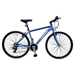 N/A1 Bike N / A1 Skorpion - Men's Hybrid Bike - City Bike 700c Tyres, 18” Bike Frame (Blue)