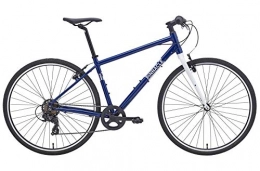Pinnacle Hybrid Bike Pinnacle Lithium 1 2019 Hybrid Bike Bicycle 7 Speed V Brake 700c Wheels Blue