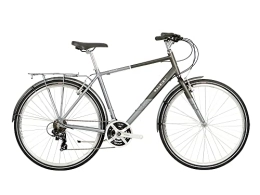 Raleigh Bike Raleigh - PNP17MT - Pioneer 700c 21 Speed Men's Hybrid Bike in Black / Silver Size Small