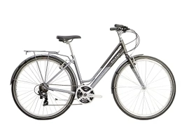 Raleigh Hybrid Bike Raleigh - PNP18WT - Pioneer 700c 21 Speed Women's Hybrid Bike in Black / Silver Size Medium